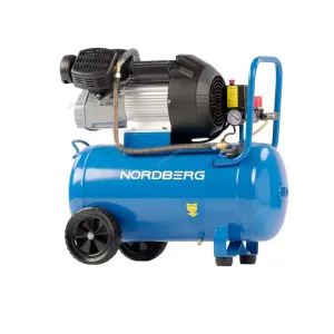 Компрессор поршневой V-образный 220В ресивер 50 л, 360 л/мин, NORDBERG