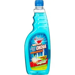 Средство Чистые Окна для мытья стекол Сменный блок с Нашатырным Спиртом 0,5 л, Золушка