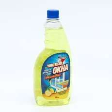 Средство Чистые Окна для мытья стекол Смен. блок Лимон 0,75 л, Золушка