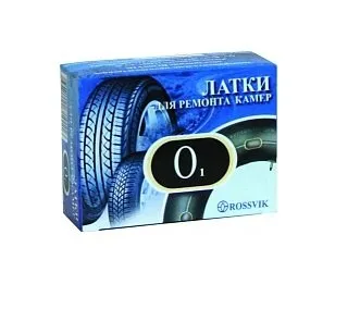 Латки камерные (овальные) О-1, 24x36 миллиметров, 100 штук (коробка), Rossvik