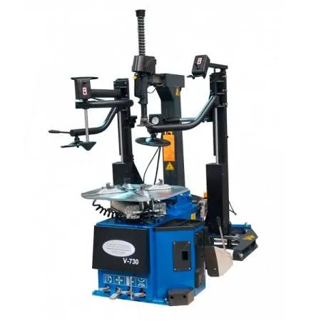 картинка Станок шиномонтажный V-730, автомат, до 30", 380 В, 2 скорости, с взрывной накачкой, ROSSVIK 1/1