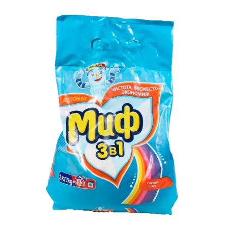 картинка Стиральный порошок МИФ 2 кг Свежий цвет 