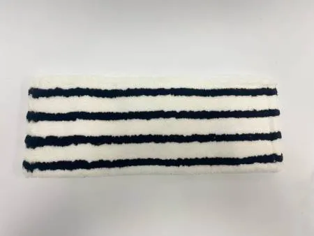 картинка МОП ACG плоский "Микрофибра" жесткий абразив 40 см., карман + ушки 