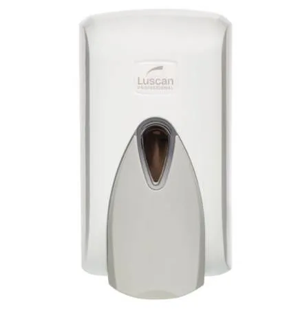 Дозатор для жидкого мыла Luscan Professional 500мл, бело-серый пластик
