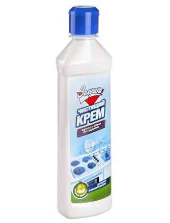 картинка Крем чистящий для металлических поверхностей, в ассортименте 300 мл. Золушка Ч14-3 