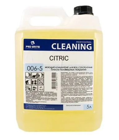 Концентрат моющий для восстановления блеска полимерных покрытий CITRIC, 5 л, PRO-BRITE