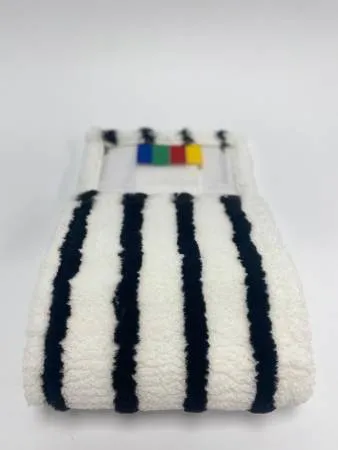 картинка МОП ACG плоский "Микрофибра" жесткий абразив 40 см., карман + ушки 