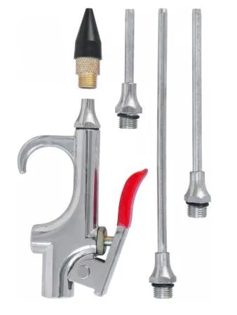 картинка Пистолет продувочный с насадками в наборе (5 предметов) Thorvik ABGK5 