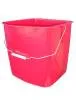 Ведро пластиковое для тележек 25 л. красное ACG
