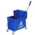 Тележки уборочные - ведра с отжимом на колесах