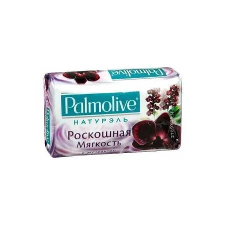 картинка Мыло туалетное кусковое Palmolive 90 гр Роскошная мягкость с экстрактом Орхидеи 