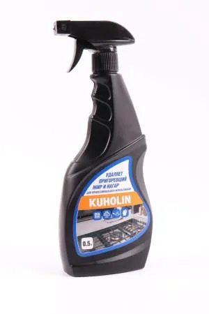 картинка KUHOLIN Средство для удаления пригоревшего жира и нагара 0,5л концентрированное с пенным дозатором 