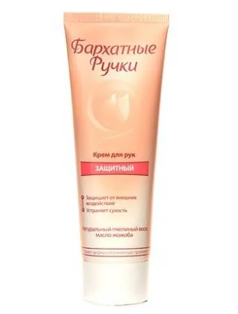 Крем для рук БАРХАТНЫЕ РУЧКИ 80 мл Защитный