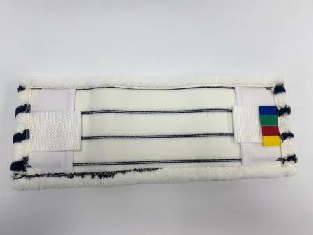 картинка МОП ACG плоский "Микрофибра" жесткий абразив 40 см., карман + ушки 