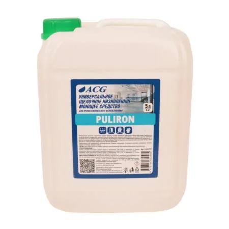 PULIRON Универсальное щелочное низкопенное моющее средство 5л