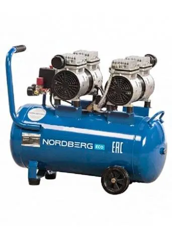 картинка Компрессор поршневой безмасляный 50л. NCEO 50/210 NORDBERG 