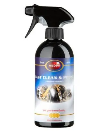 картинка Полироль и быстрый очиститель для мотоцикла Fast Clean & Polish 500 мл, Autosol 11000620 