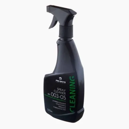 Очиститель универсальный  твёрдых поверхностей SPRAY CLEANER, 500 мл, ,PRO-BRITE