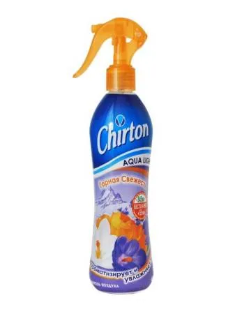 Освежитель воздуха CHIRTON AQUA LIGHT Водный 400 мл Горная свежесть