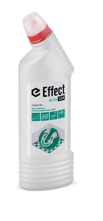 Средство для прочистки труб ALFA 104 (13115) 750 мл EFFECT