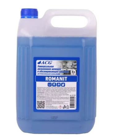 ROMANIT ACG Универсальное низкопенное моющее средство для уборки помещений 5л