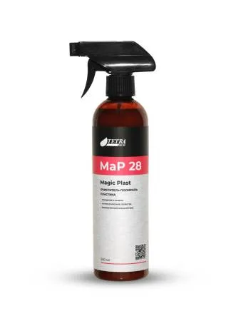 MaP 28 Magic Plast Очиститель-полироль пластика 500 мл