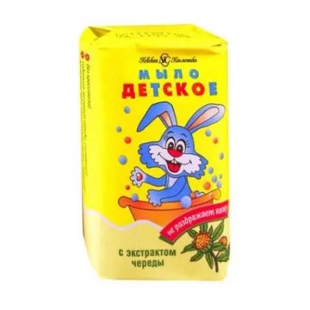 Мыло туалетное Детское  90 гр Череда (в уп. 6 шт)