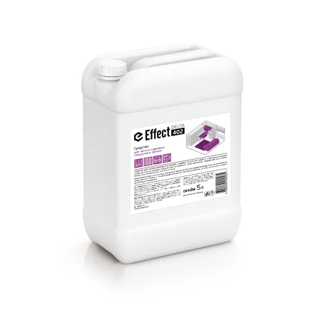 Средство для чистки ковровых покрытий и обивки DELTA 402 5 л EFFECT
