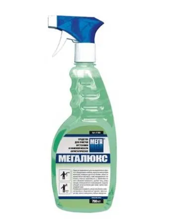 картинка МЕГАЛЮКС средство для очистки оргтехники и офисной мебели, антистатическое,  триггер 750 мл 