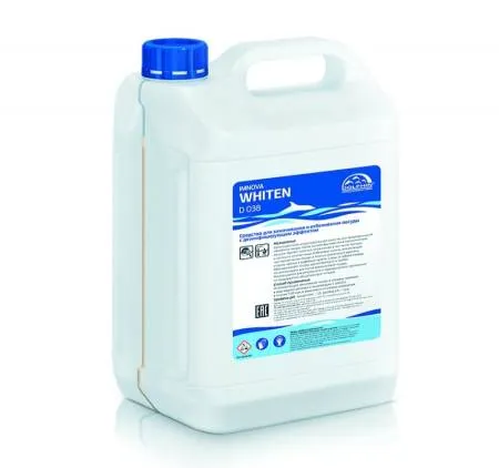 Средство для замачивания и отбеливания посуды Whiten 5 л Dolphin