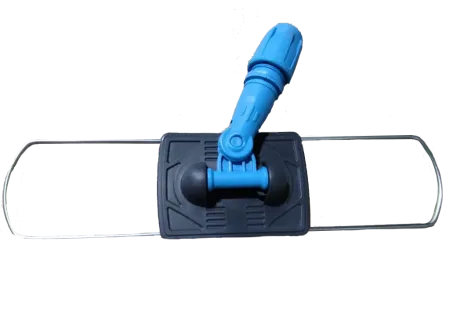 картинка Держатель металлическая рамка пластиковая ручка 40 см., синий