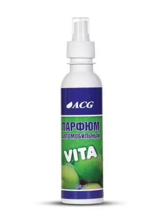 Парфюм автомобильный VITA зелёное яблоко 200 мл. ACG