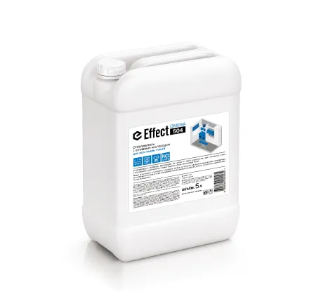 Отбеливатель с активным кислородом для всех видов тканей OMEGA 504 5 л EFFECT