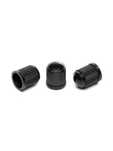 Набор колпачков для колесного вентиля LUXOR пластиковые черные (100 шт/уп), ACG