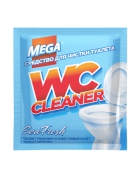 Порошок для чистки туалета с антимикробным эффектом WC Cleaner Sea Fresh 130 г, MEGA