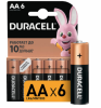 Батарейки DURACELL BASIC АА/LR6 (6 шт./упак.)