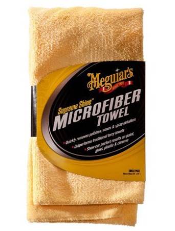 Салфетка микрофибровая Supreme Shine Microfiber Towels 40x60см.  Meguiars X2010