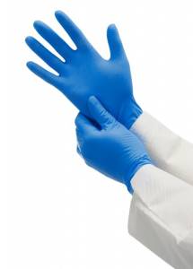 Перчатки KleenGuard G10 Arctic Blue Nitrile, син., 24 см, 180 шт./уп., XL, Kimberly-Clark,