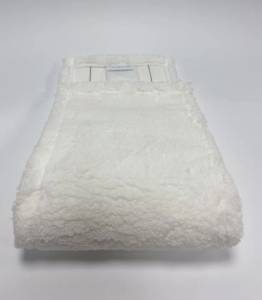 картинка насадки на швабру МОП ACG плоский "Микрофибра" 50 см, карман+ушки, белый