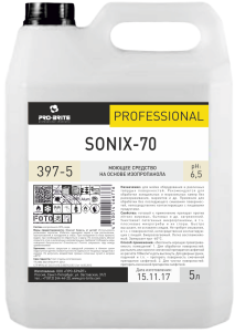 Средство моющее  на основе изопропанола SONIX-70, 5 л,PRO-BRITE
