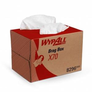 Материал протирочный в коробке WypAll X70, белый, 200 листов, Kimberly-Clark