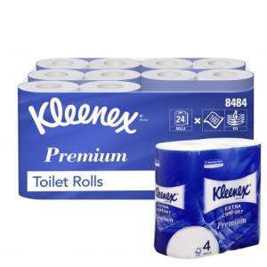 Бумага туалетная 4 сл Kleenex Premium Extra, 19,2 м/рул., 24 р./уп., Kimberly-Clark,