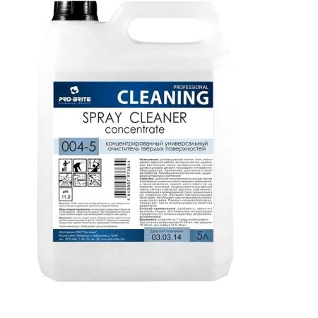 Очиститель концен. унив. твёрдых поверх. SPRAY CLEANER Concentrate, 5 л,  PRO-BRITE