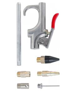 Пистолет продувочный с насадками в наборе (7 предметов) Thorvik ABGK7
