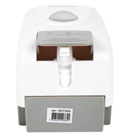 картинка Дозатор для жидкого мыла-пены 1 л, пластик, белый, LAIMA 