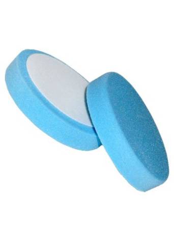Круг полировальный для тонкоабразивной пасты - голубой, диаметр 85 мм.