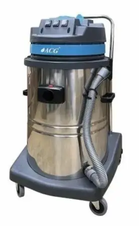 Профессиональный водопылесос 3-х турбинный, металлический бак 60 л. ACG 1540