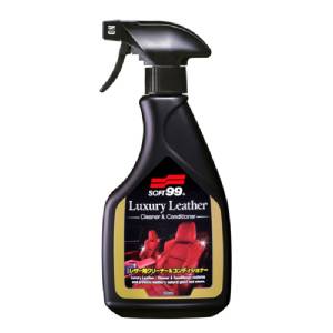 Очиститель и кондиционер для кожи Leather cleaner & conditioner mango, 500 мл, Soft99