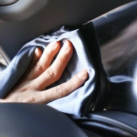 картинка Микрофибра для стекла HIGHT DENSITY GLASS TOWEL 40x50 см, серая, Purestar 