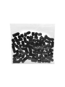 картинка Набор колпачков для колесного вентиля LUXOR пластиковые черные (100 шт/уп), ACG для шин купить